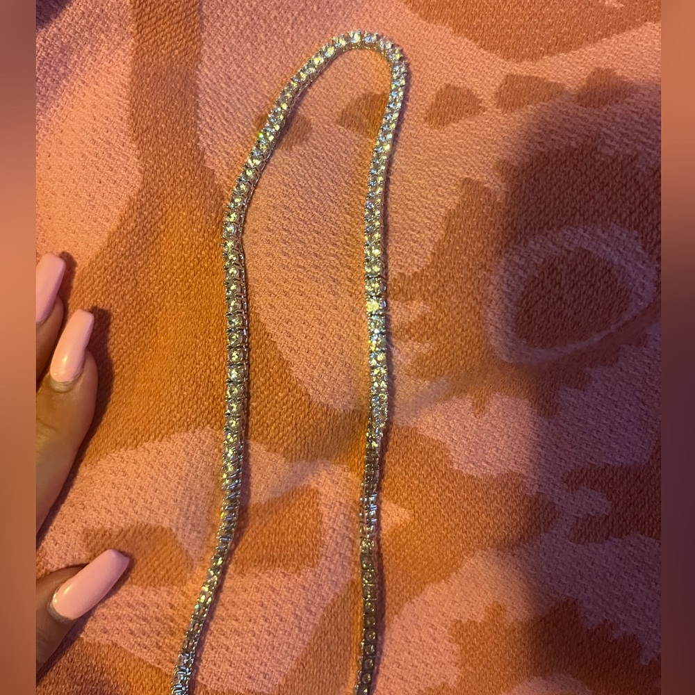 Silver necklace